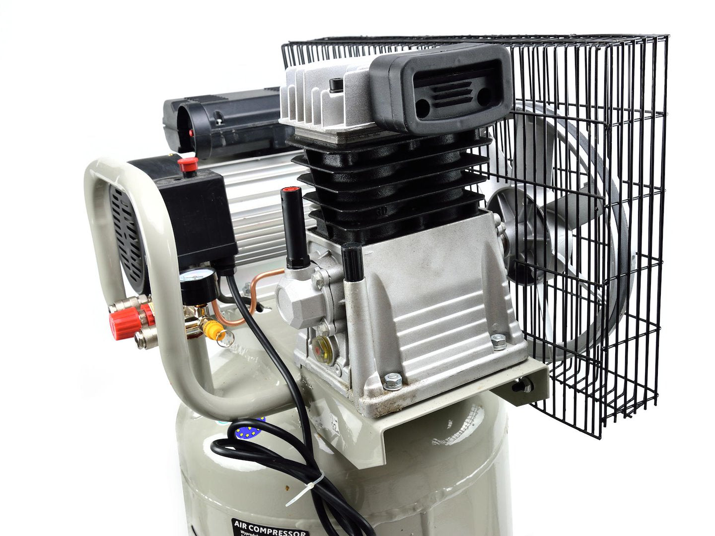 COMPRESOR AER VERTICAL 100L 390L/MIN 220V GEKO