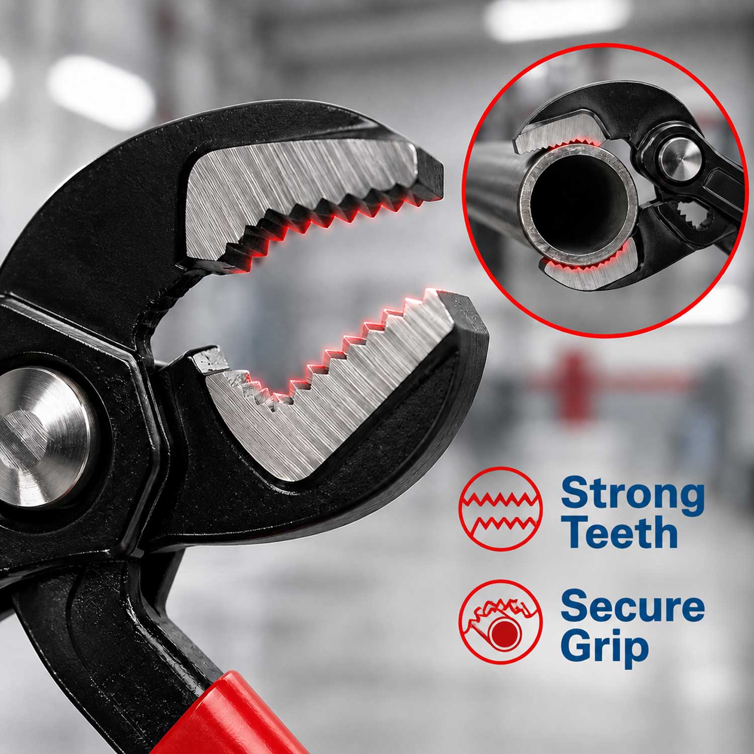 Set 3 clesti papagal reglabili pentru tevi GEBO TOOLS