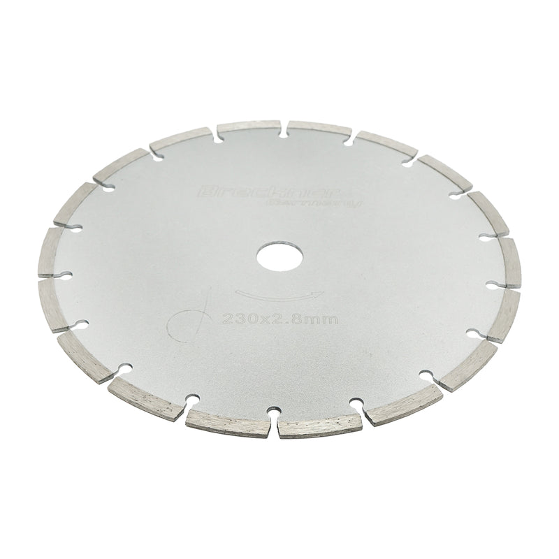 DISC DIAMANTAT SEGMENTAT 230MM TAIERE USCATA PENTRU BETON SI CERAMICA