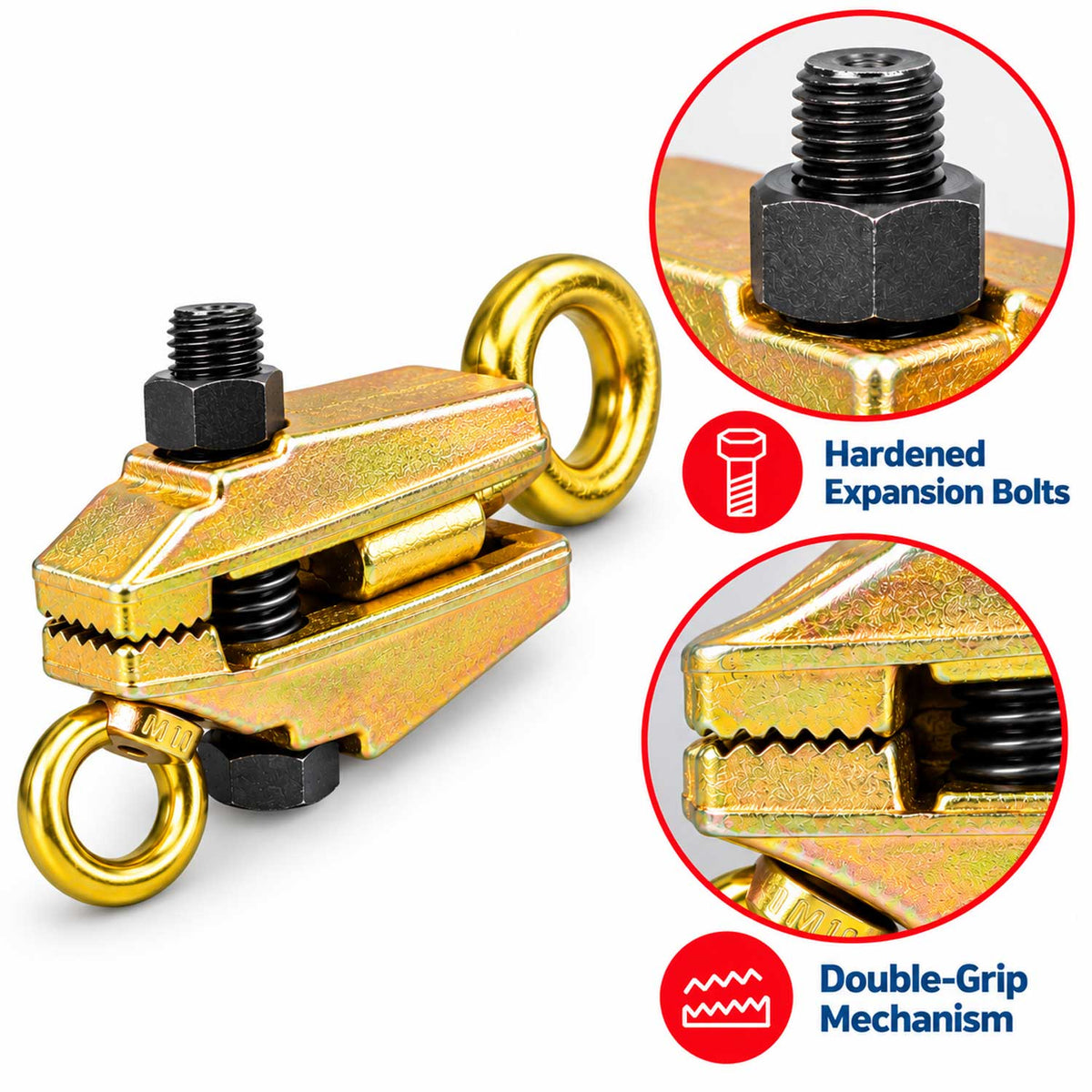 Dispozitiv clema tras caroserii prindere dubla 5T  GEBO TOOLS