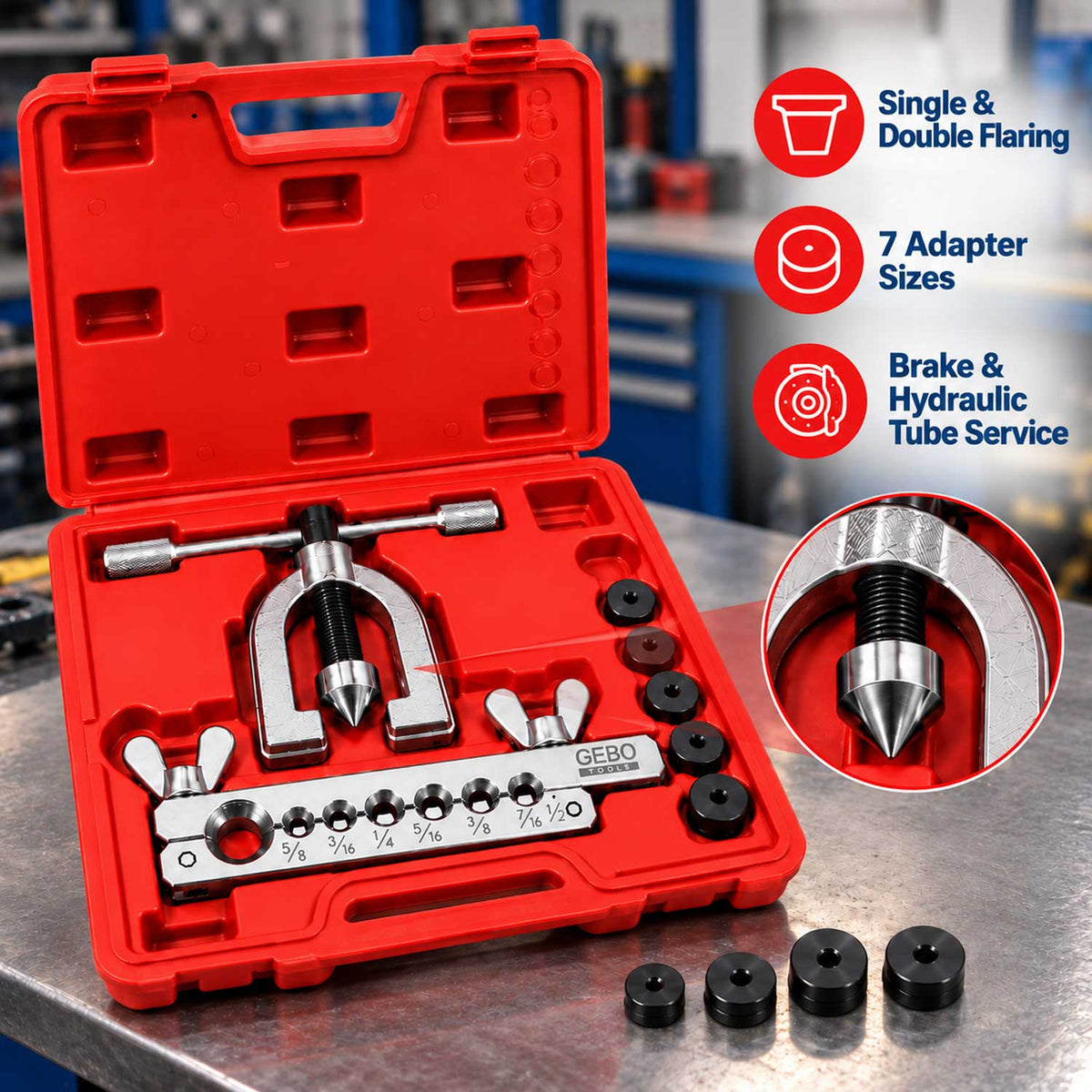 Trusa de bercuit conducte GEBO TOOLS