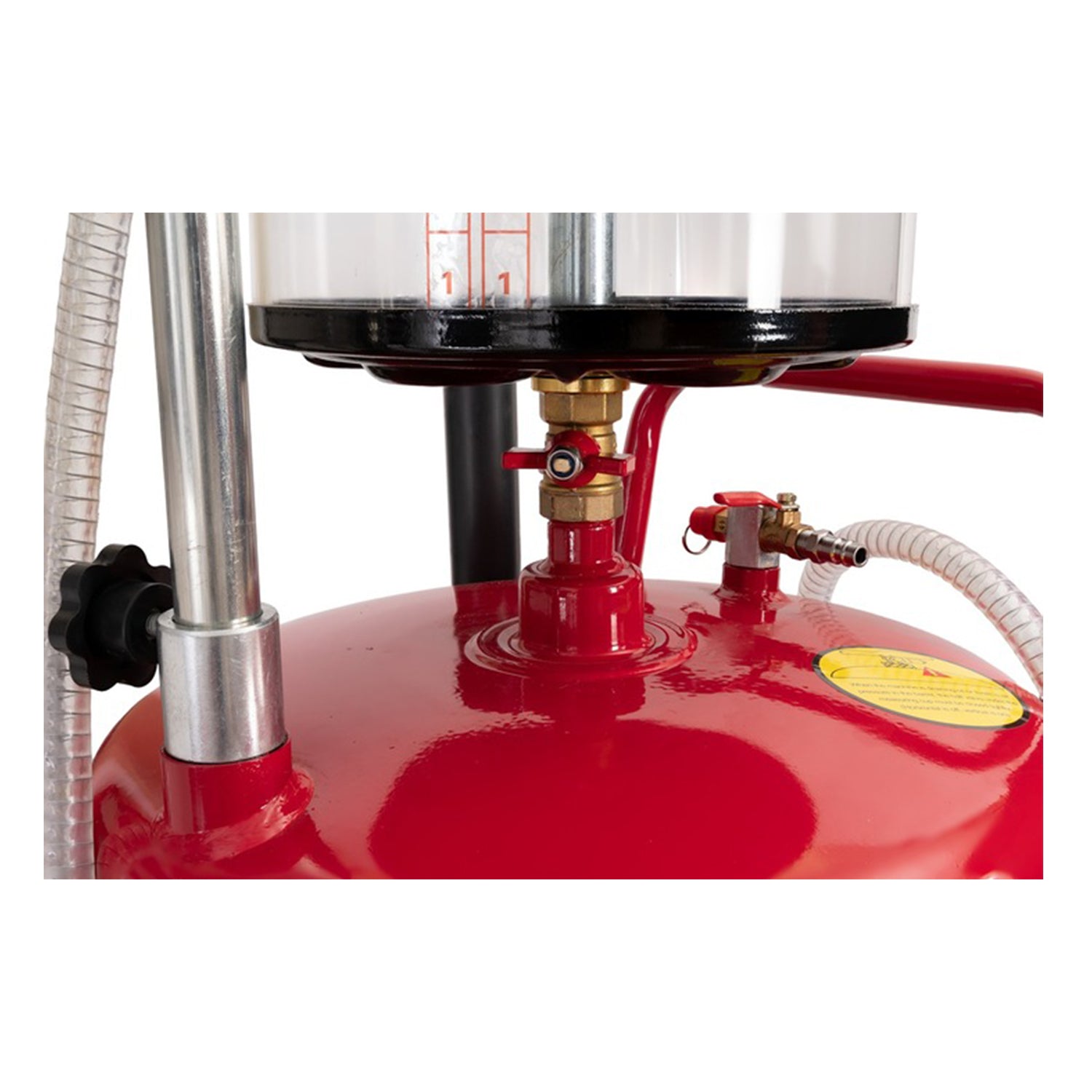 RECUPERATOR ULEI PNEUMATIC CU ASPIRATIE 80L INVENTO