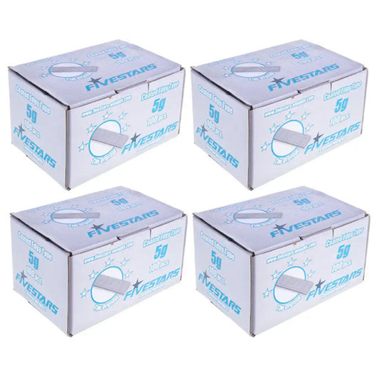 PACHET CONTRAGREUTATI AUTOADEZIVE 5GRAME  - 400 FASII EDGY FIVESTARS - 12 BUC/ FASIE 25 KG