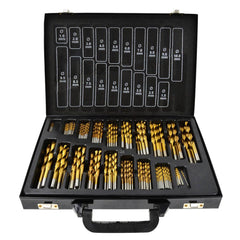 SET 170 DE BURGHIE HSS TITAN PENTRU METAL 1-10MM - GEKO