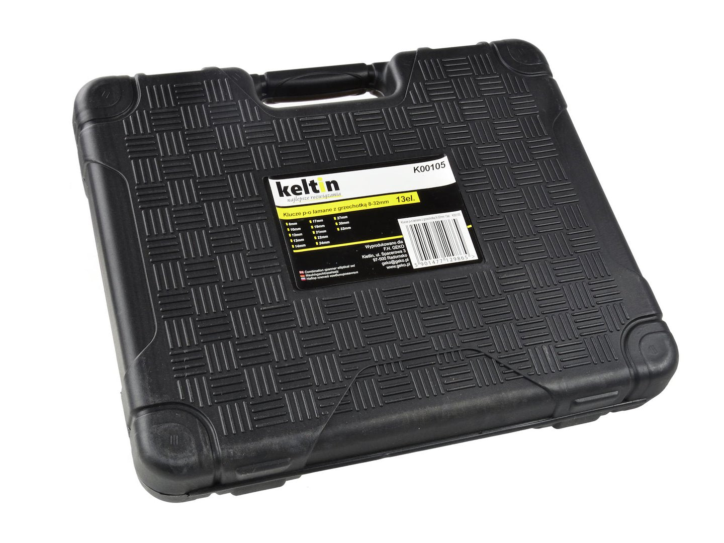 TRUSA CHEI COMBINATE CU CLICHET ARTICULATE 8-32MM 13PIESE KELTIN