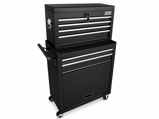 DULAP METALIC PENTRU SCULE 2 PIESE 6 SERTARE GEBO TOOLS
