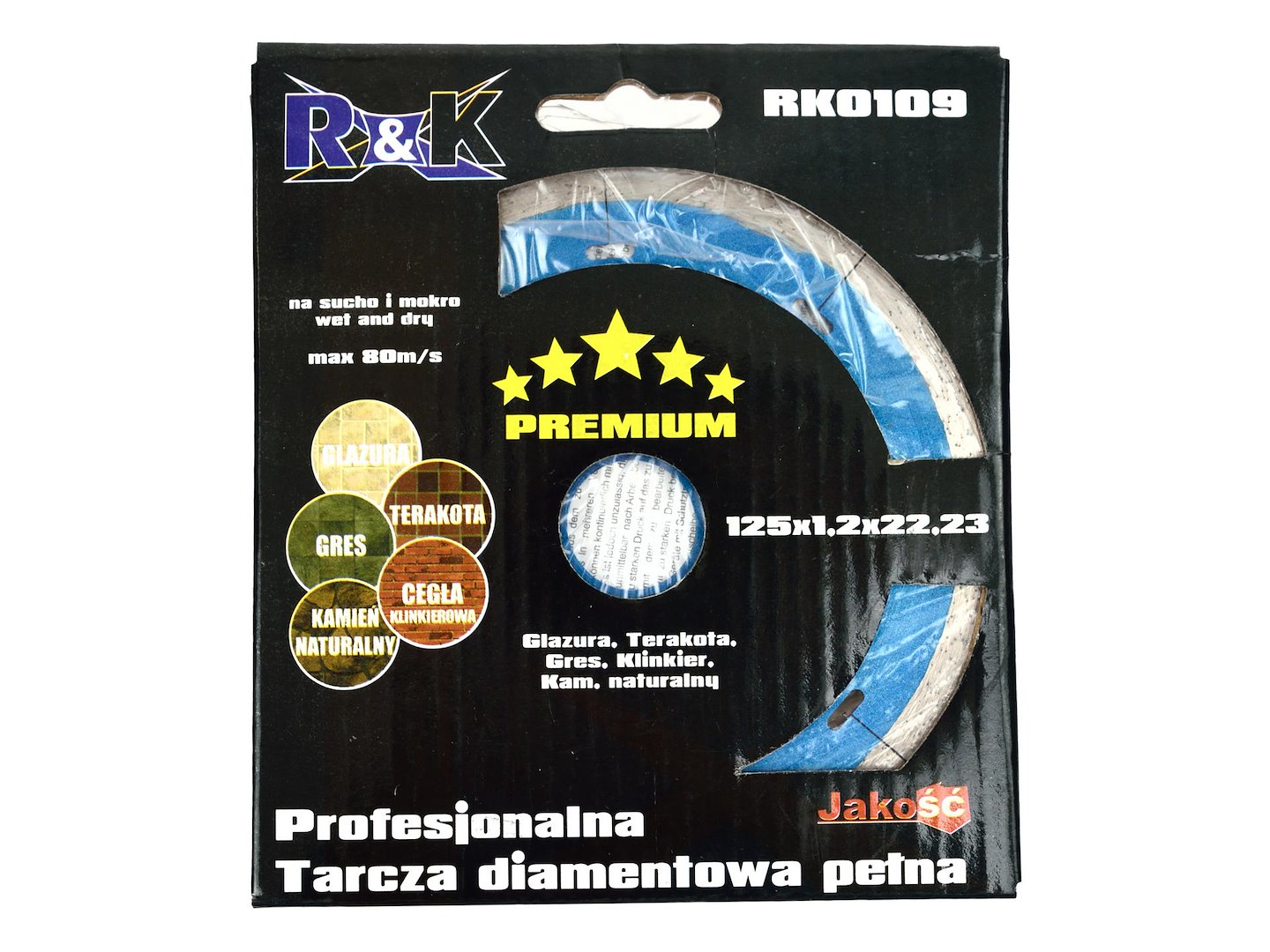 DISC DIAMANTAT R&K PREMIUM 125MMX5X1.4X22.2MM