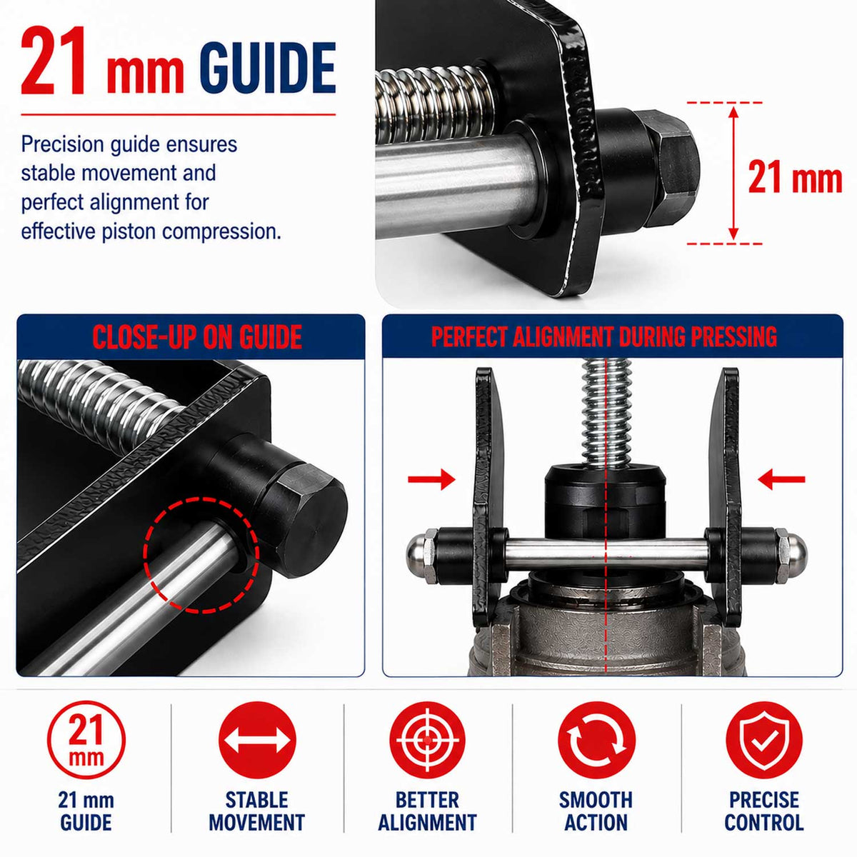 Presa universala pentru piston etriere frana auto GEBO TOOLS