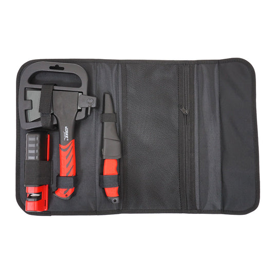 SET TOPOR SI CUTIT PENTRU CAMPING DRUMETIE