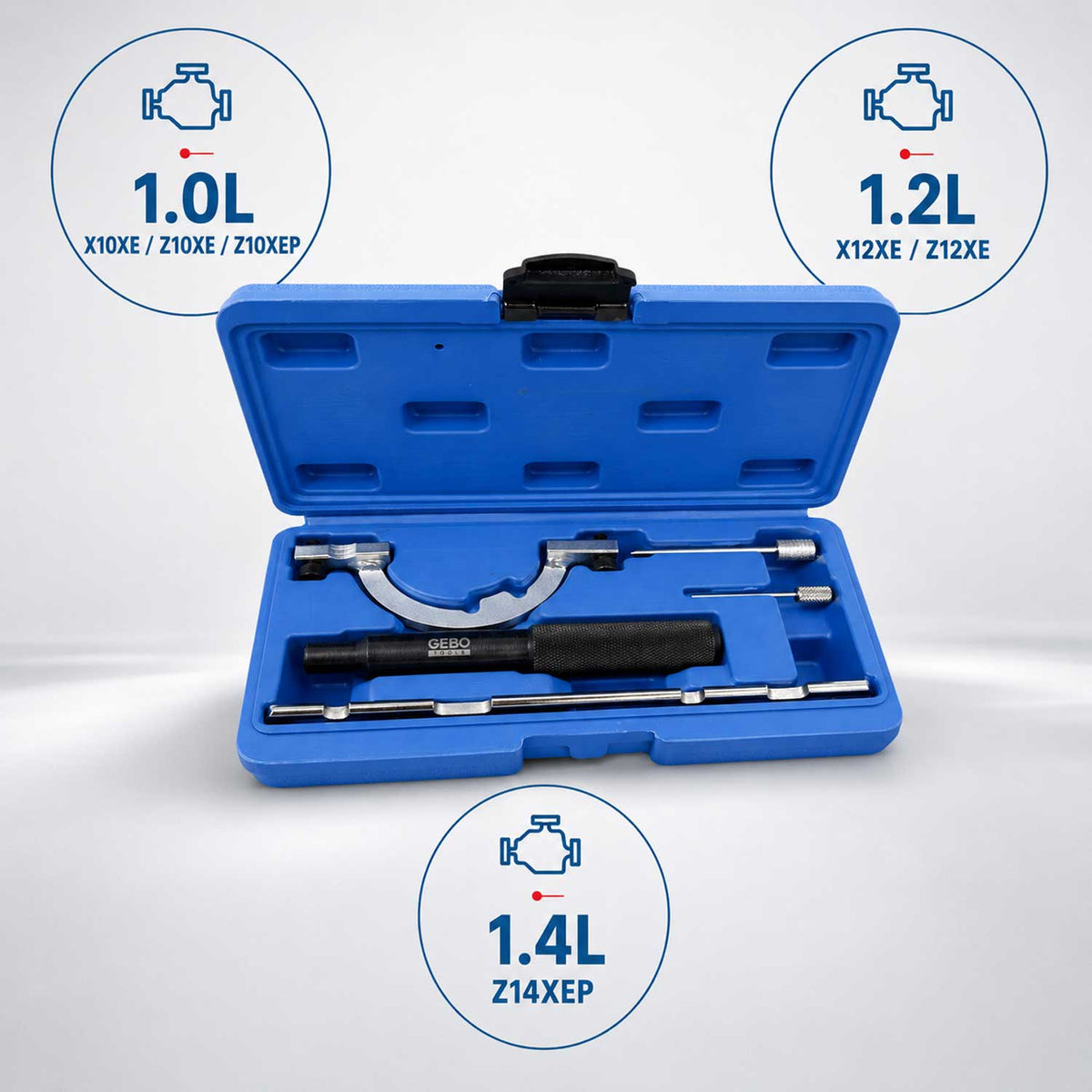 Trusa fixare distributie OPEL 1.0 1.2 1.4 12V GEBO TOOLS