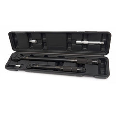 SET CHEI DINAMOMETRICE HBM OLANDA 5 PIESE, 1/4” (5–25 NM) ȘI 1/2” (2–210 NM), CU PRELUNGITOR 125 MM ȘI ADAPTOR