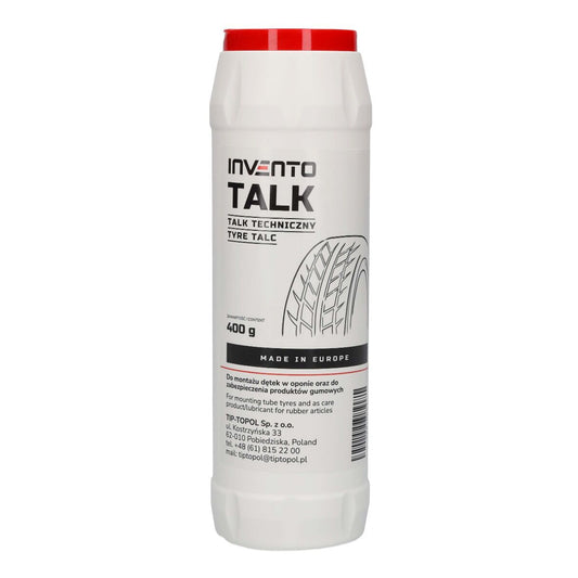 PUDRA DE TALC PENTRU ANVELOPE 400G INVENTO
