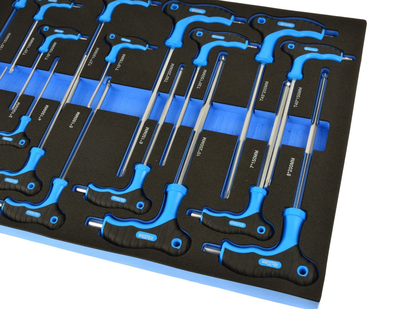 MODUL DULAP TORX IMBUS CU MANER T 18 PIESE GEKO