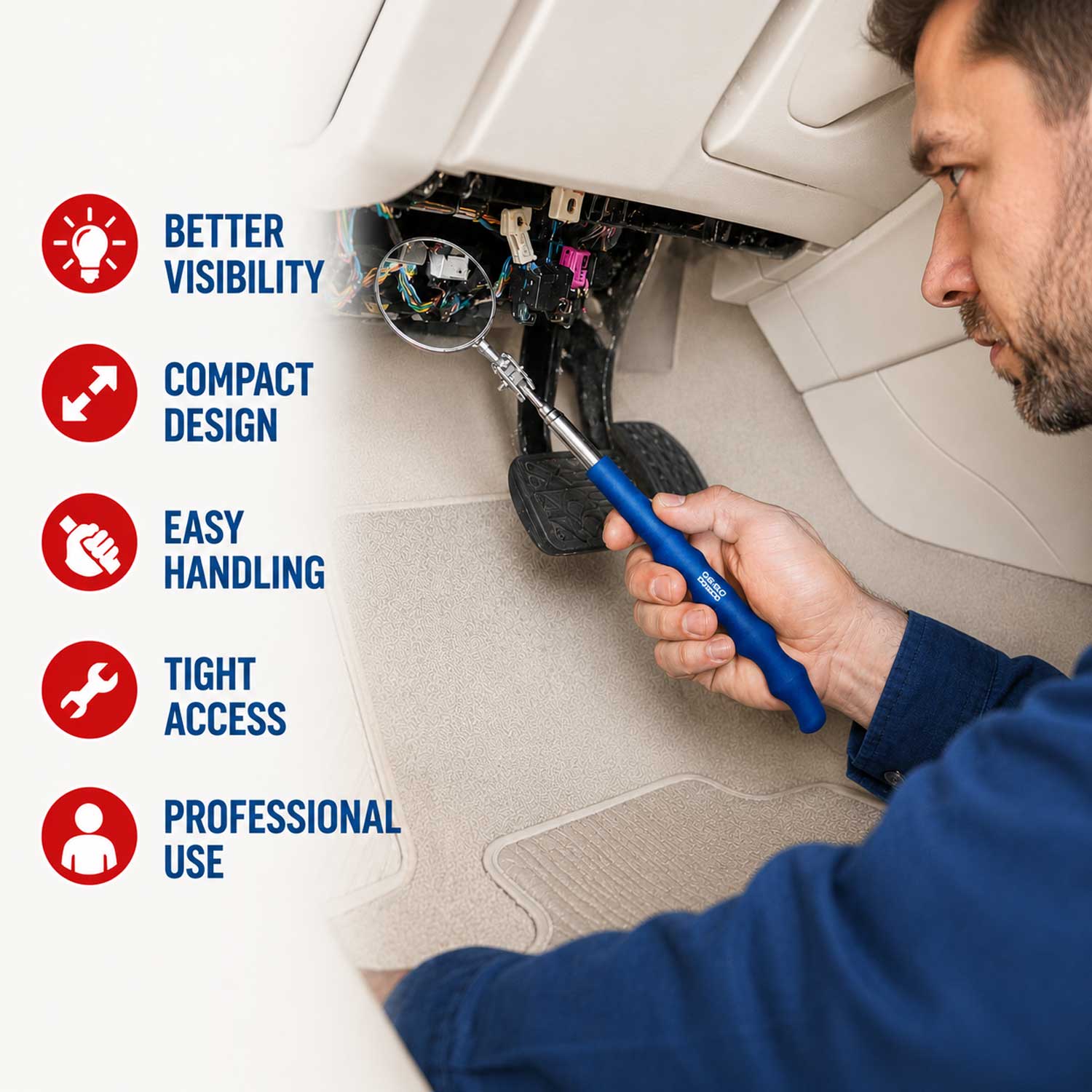 SET 5 ELEMENTE DE INSPECTIE SI RECUPERARE GEBO TOOLS