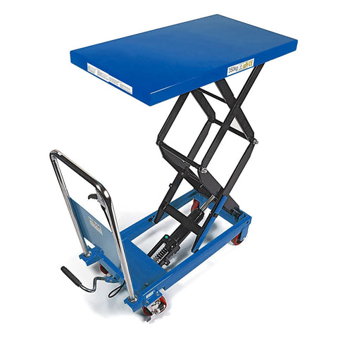 MASA DE LUCRU HIDRAULICA HBM OLANDA, MOBILA, 350 KG, CU PEDALA DE RIDICARE, INALTIME REGLABILA PANA LA 130 CM