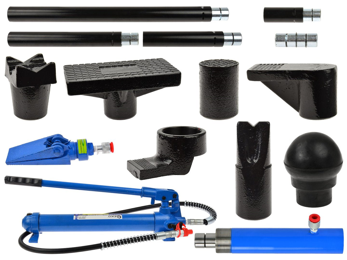 SET HIDRAULIC PENTRU REDRESARE, INDREPTAT CAROSERII AUTO 10T GEKO