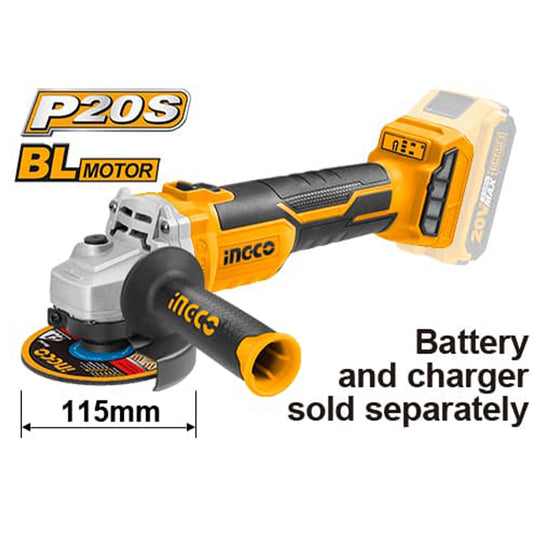 POLIZOR FLEX UNGHIULAR CU MOTOR FARA PERII 115MM INGCO