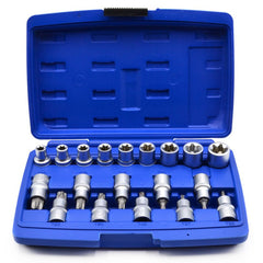 SET TUBULARE SI BITI TORX 19 PIESE 1/2'' GEKO