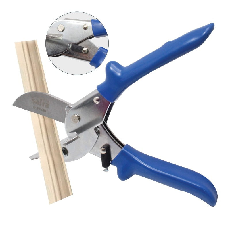 SET FOARFECA MULTIFUNCTIONALA  PENTRU TAIERE IN UNGHI GARNITURI, CAUCIUC, TEVI PVC 6 PIESE