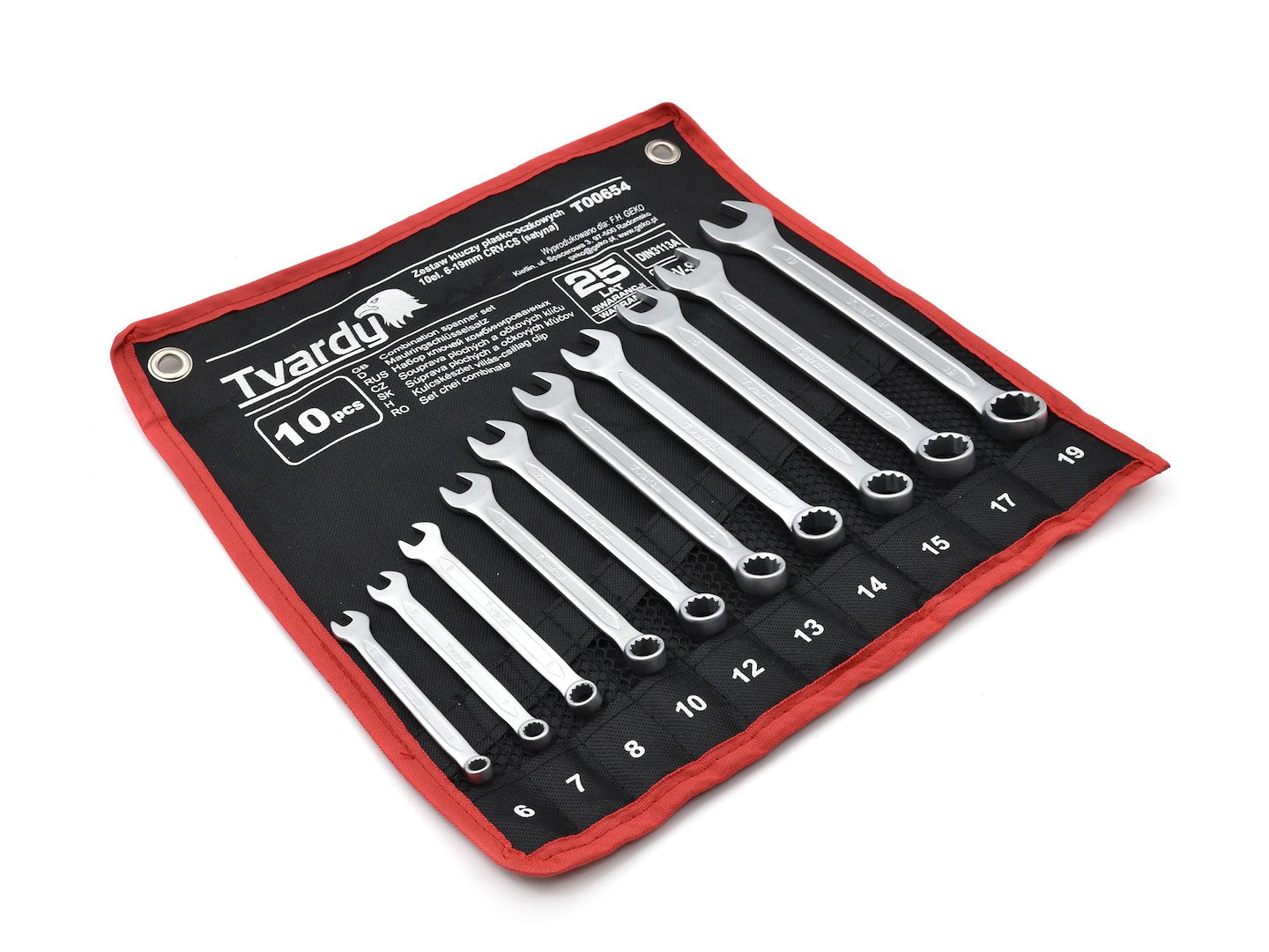 SET CHEI COMBINATE 6-19MM 10 PIESE TVARDY