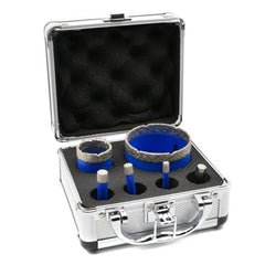 SET 6 CAROTE DIAMANTATE PENTRU GRESIE SI CERAMICA 6-68MM - GEKO