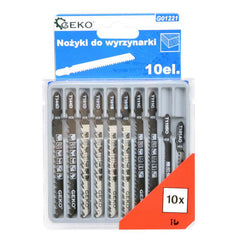 SET 10 LAME PENTRU FIERASTRAU PENDULAR - OTEL HCS, PRINDERE T - GEKO