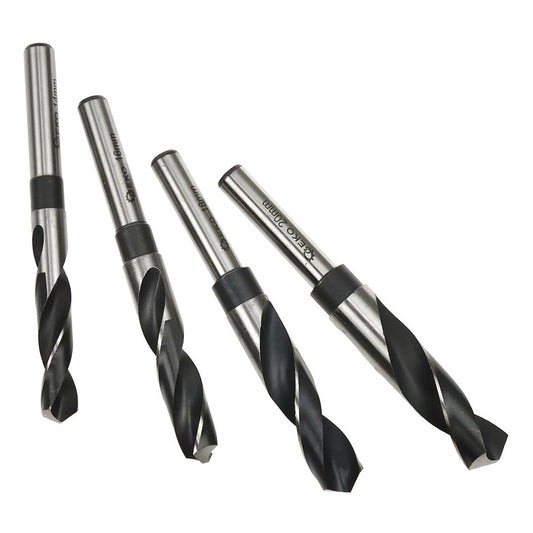 SET 4 BURGHIE HSS 4241 PENTRU METAL - 14, 16, 18, 20MM - GEKO