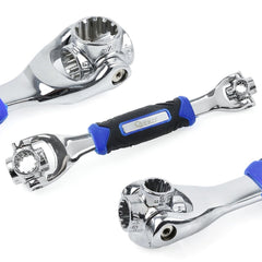 CHEIE MULTIFUNCTIONALA 48IN1 CU CAP ROTATIV 360°, OTEL CRV, UNIVERSALA