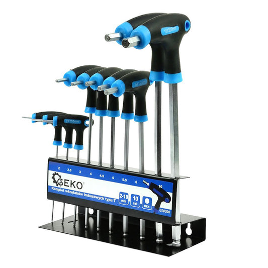 SET CHEI IMBUS CU MANER T H2-H10 10 PIESE GEKO