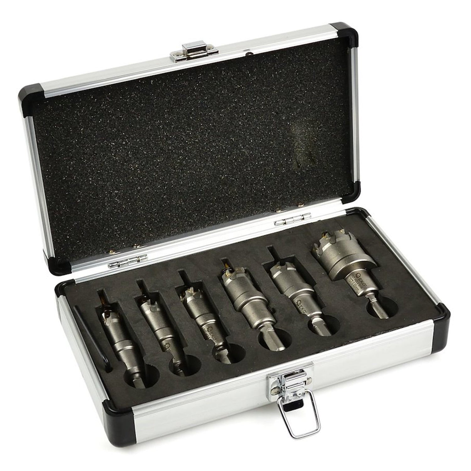 SET 6 CAROTE TCT PENTRU METAL 16-35MM CU BURGHIU PILOT TITAN - GEKO