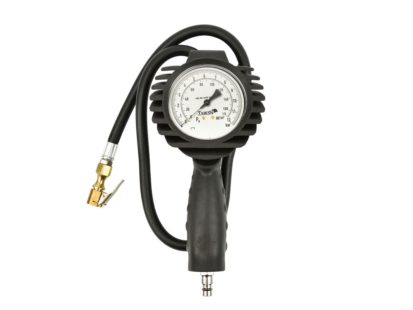 PISTOL DE UMFLAT ROTI CU MANOMETRU ANALOGIC 0-12BAR TVARDY