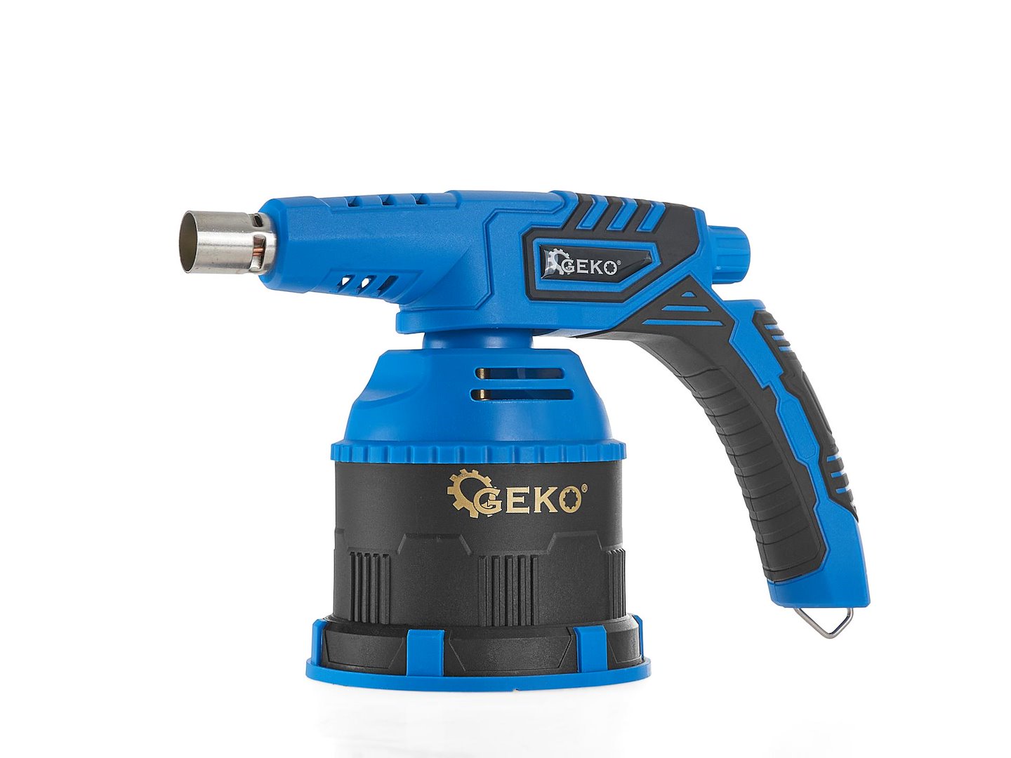 LAMPA DE LIPIT PE GAZ CU PIEZO 360° 190G, FLACARA REGABILA 1200°C - GEKO