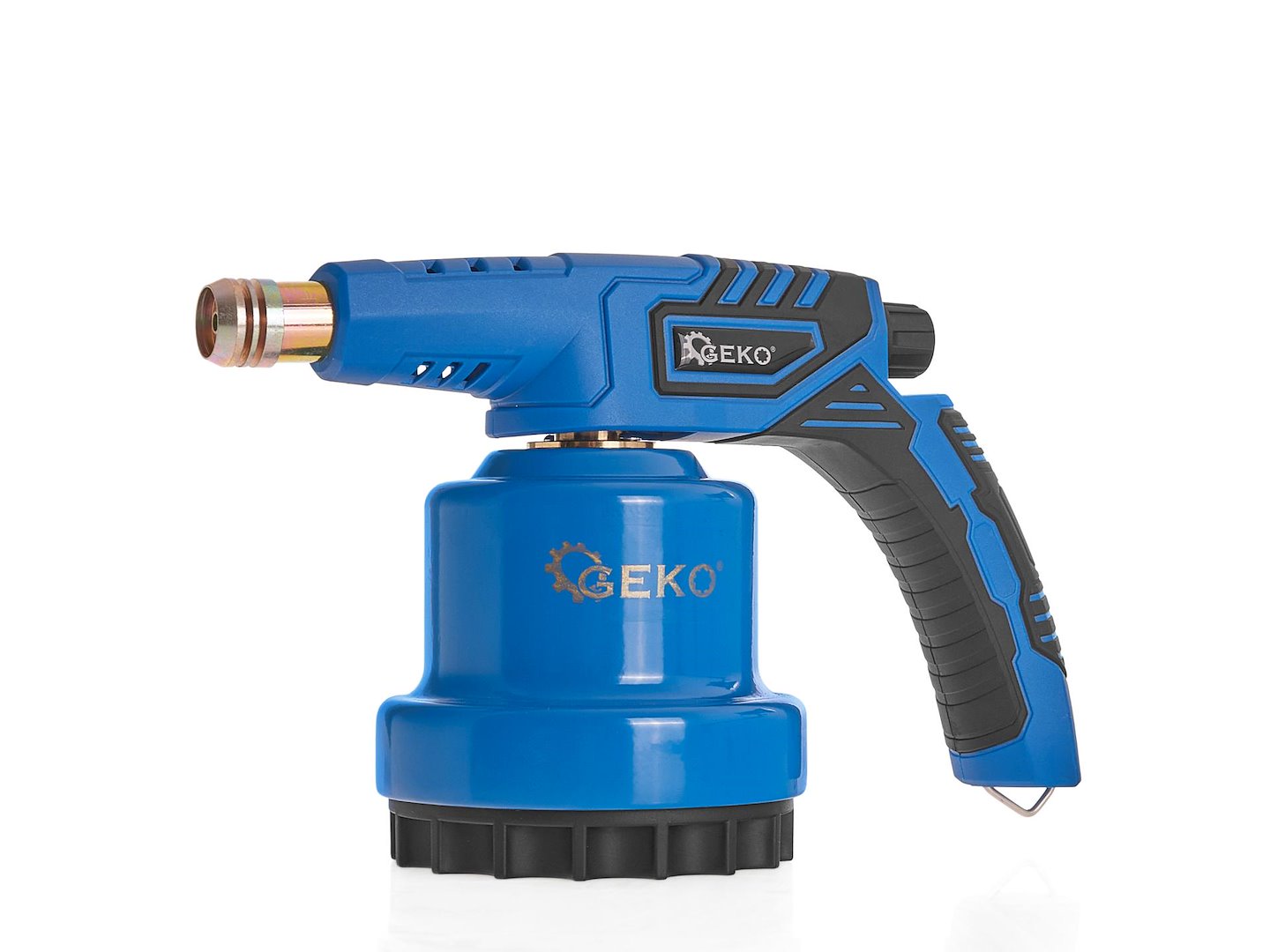 LAMPA DE LIPIT METAL PE GAZ CU PIEZO 190G, FLACARA REGABILA 1200°C - GEKO