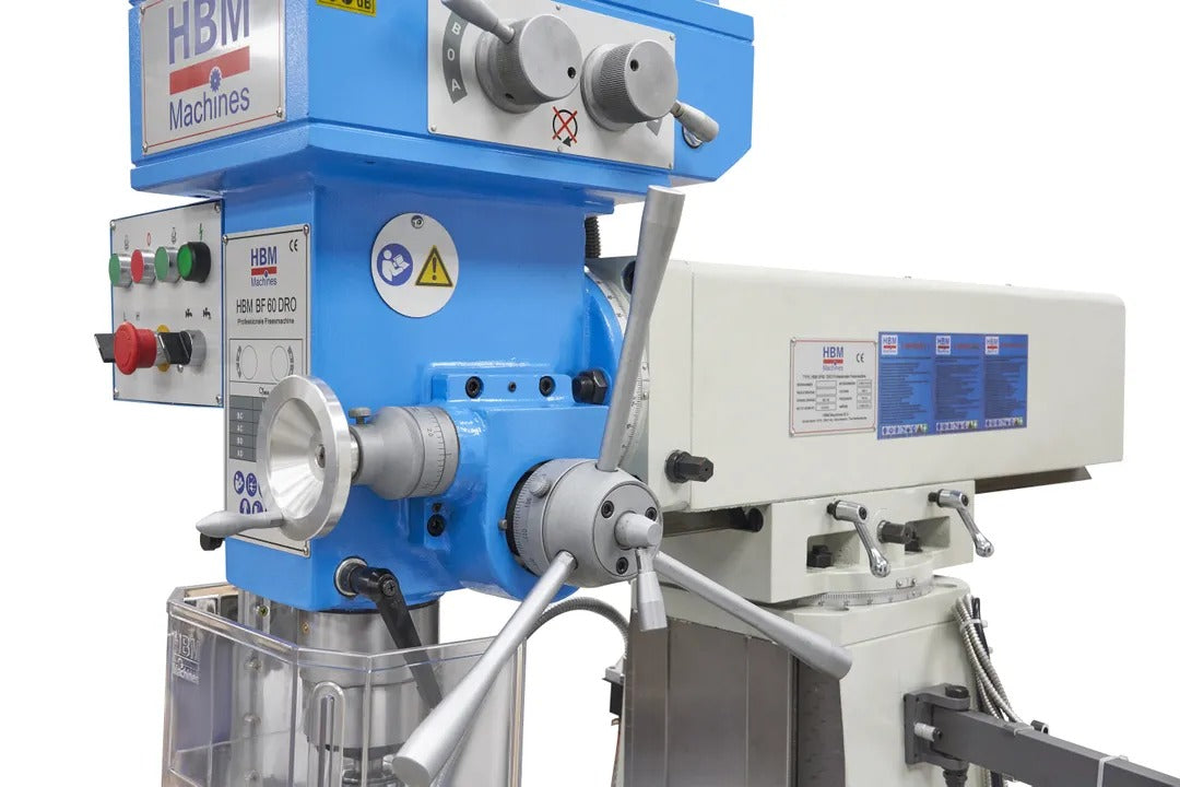 MASINA PROFESIONALA DE FREZAT SI GAURIT CU MASA MARE SI ECRAN DIGITAL BF 60 400V