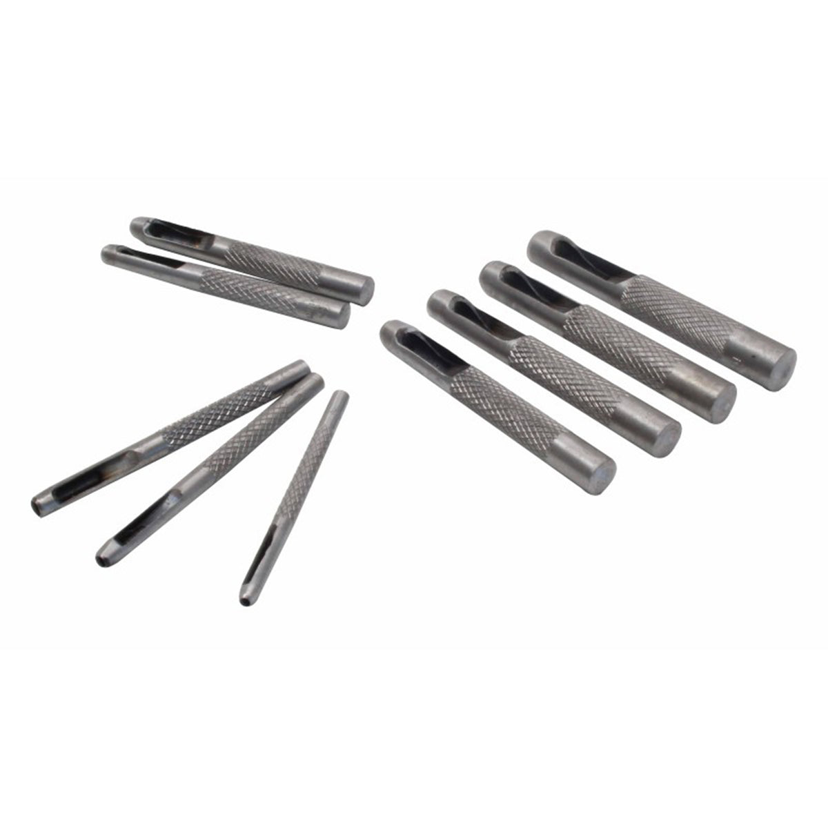Set preducele perforatoare piele 9 piese Satra