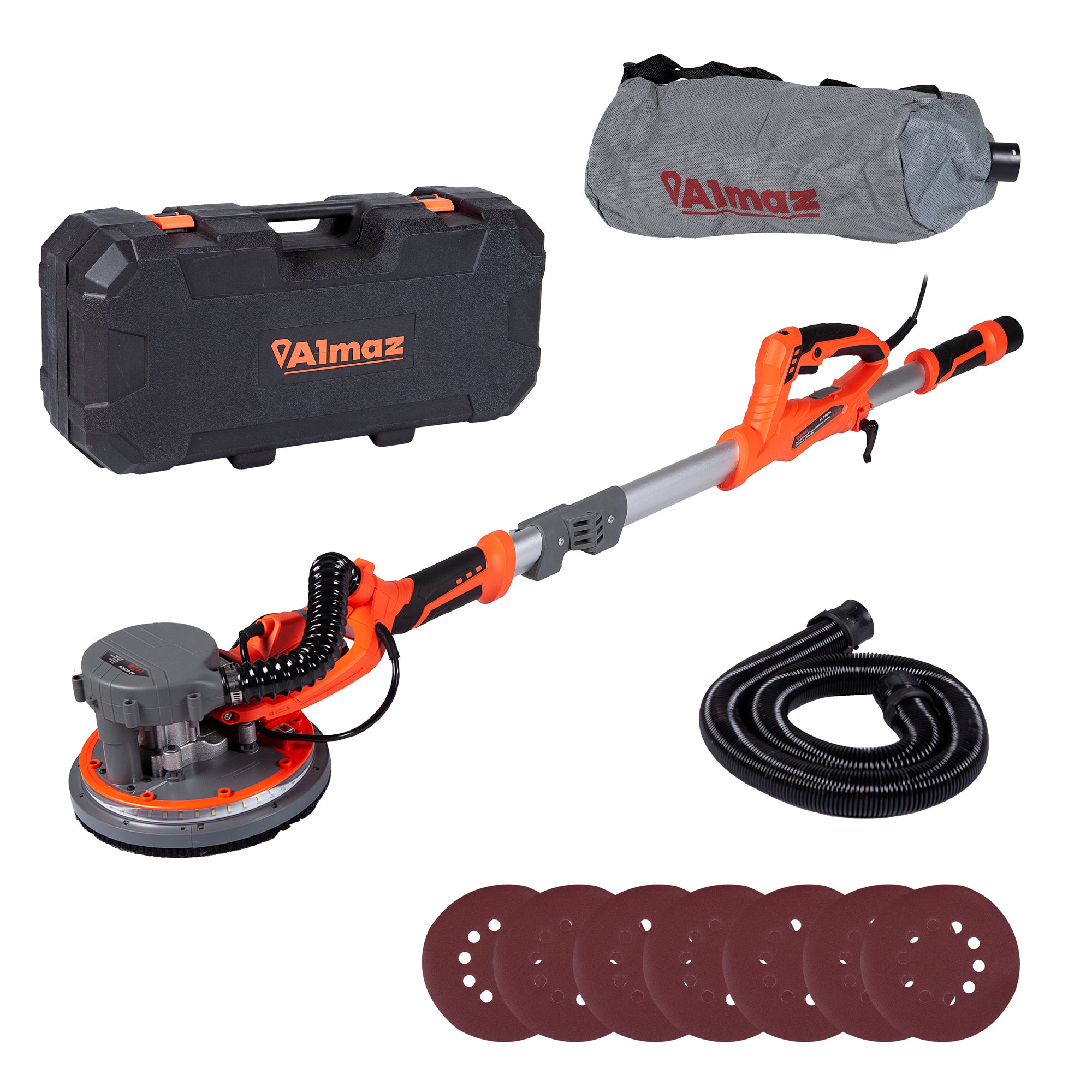 SLEFUITOR PERETI, TAVANE, PLAFOANE SI RIGIPS, PLIABIL SI EXTENSIBIL 750W DIAMETRU 215MM ALMAZ