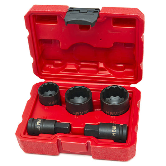 SET IMBUS SI TUBULARE DE IMPACT BIHEXAGONALE PENTRU PLANETARE SI 1/2 24-30-32MM VAG