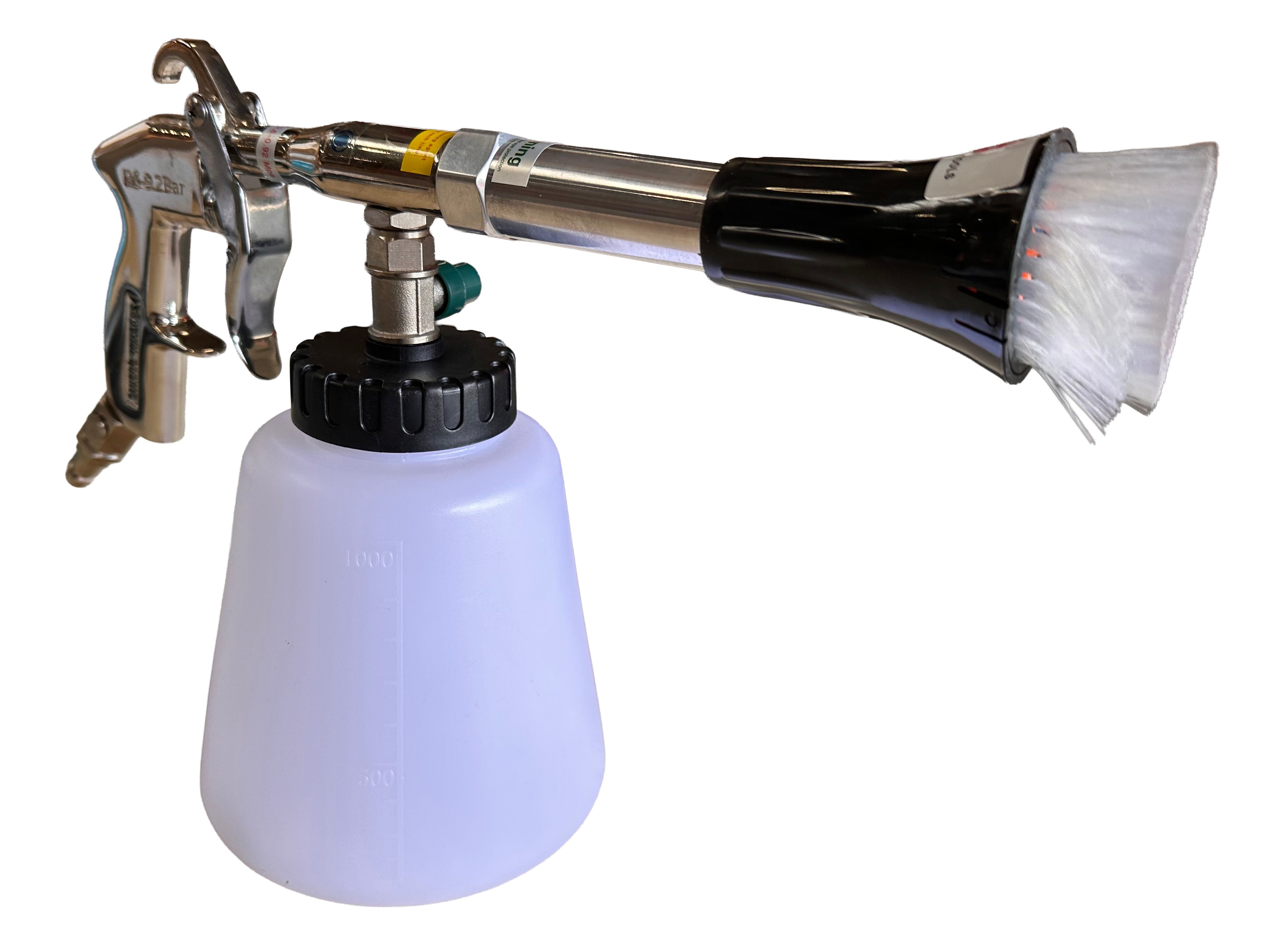 PISTOL PNEUMATIC PT SPALAT TAPITERII TORNADOR CU ADAPTOR VACUUM GEBO TOOLS