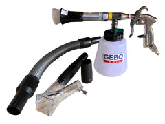 PISTOL PNEUMATIC PT SPALAT TAPITERII TORNADOR CU ADAPTOR VACUUM GEBO TOOLS