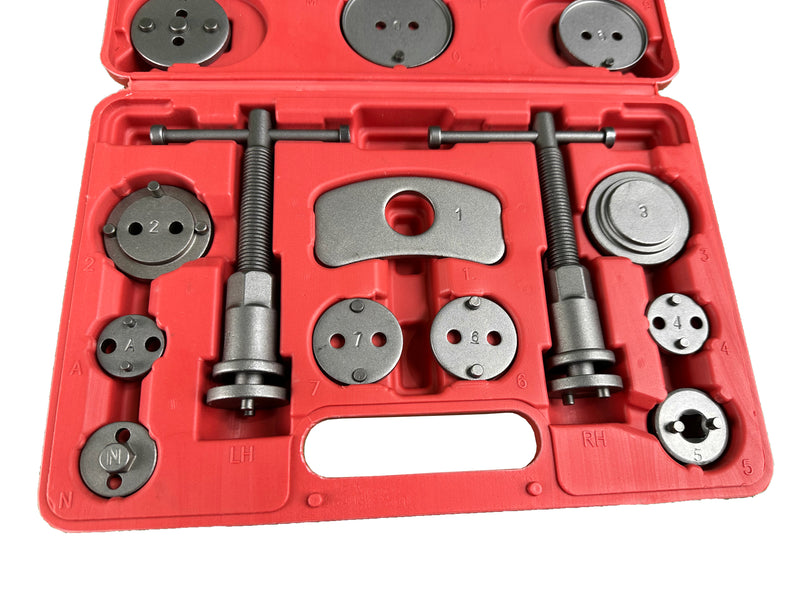 TRUSA PENTRU ETRIERE PISTOANE FRANA AUTO UNIVERSALA 21 PIESE GEBO TOOLS