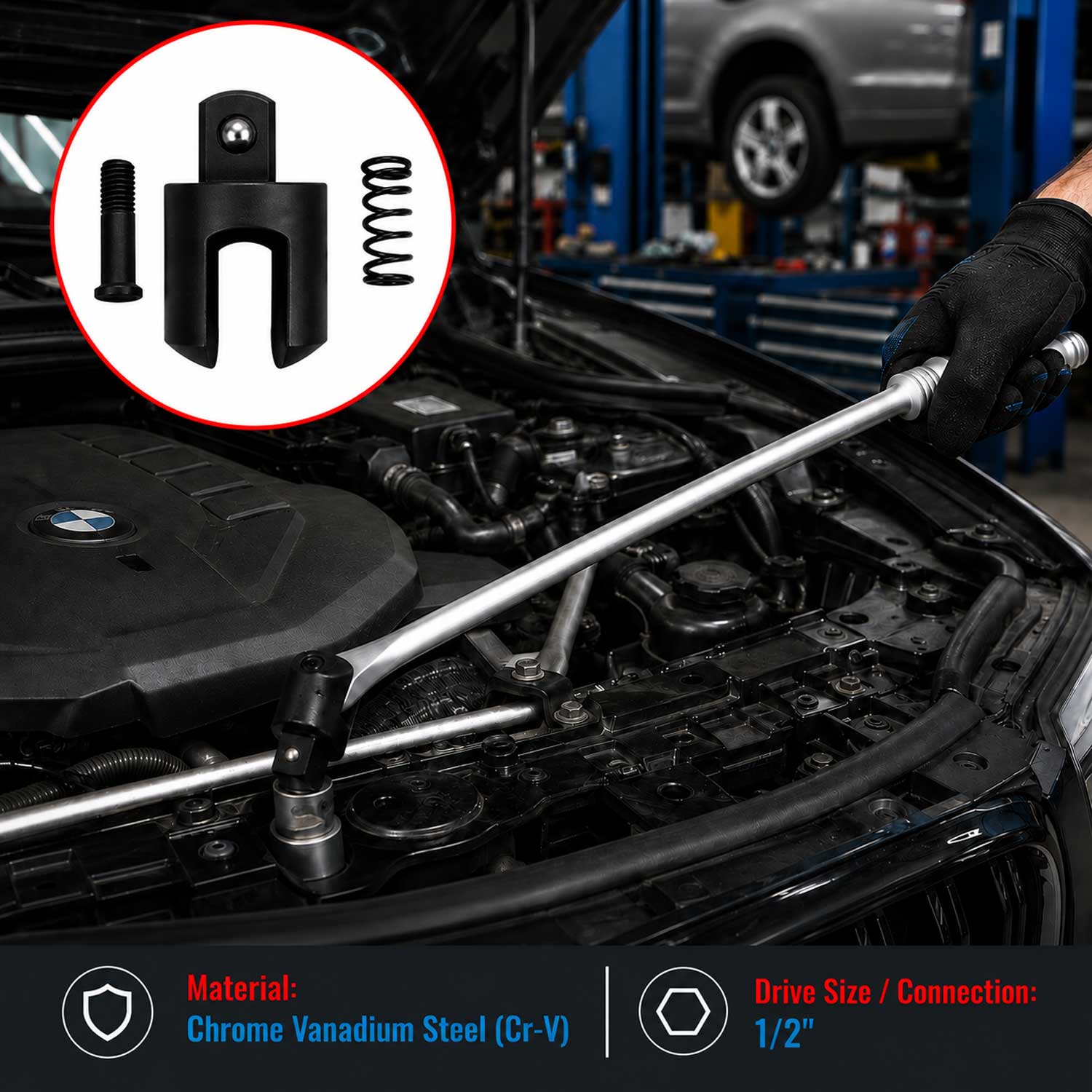 Kit reparatie maner forta 1/2 GEBO TOOLS
