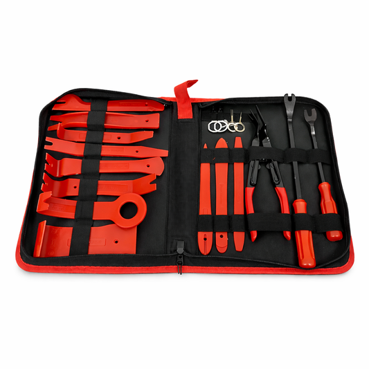 TRUSA DEMONTAT RADIO SI TAPITERII CLEME AUTO 20 PIESE GEBO TOOLS