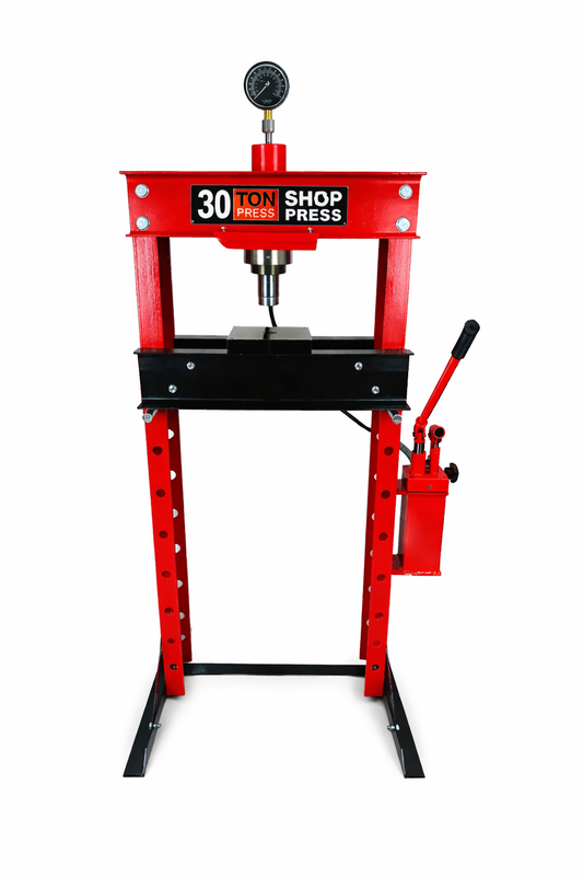 PRESA STAND HIDRAULICA 30T CU POMPA DUBLA