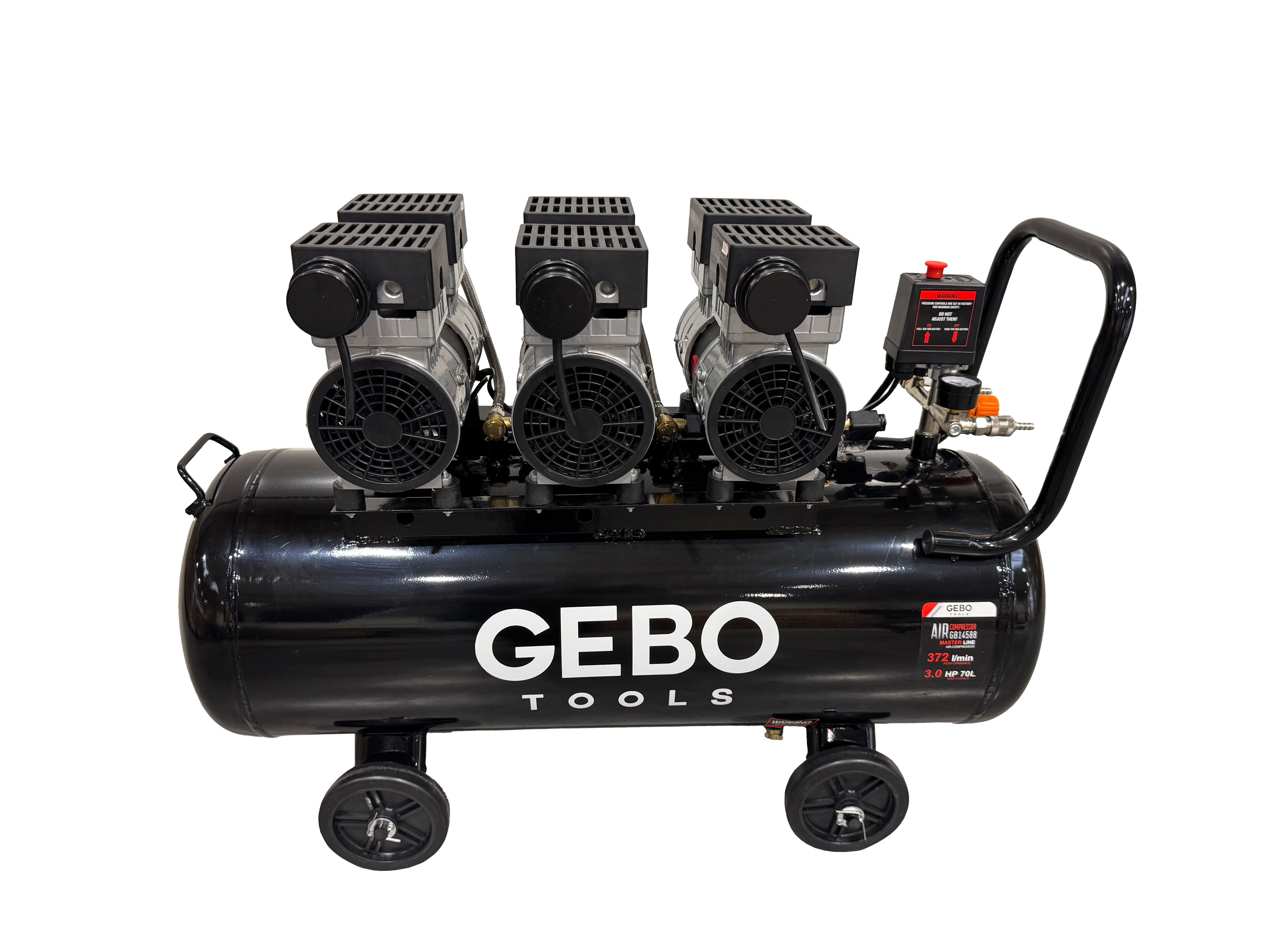 COMPRESOR SILENTIOS 70L M2 GEBO TOOLS