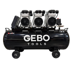 COMPRESOR SILENTIOS CU ZGOMOT REDUS FARA ULEI 150L GEBO TOOLS