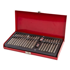 TRUSA BITI IMBUSURI TORX XZN HEX SPLIN 40 BUC CUTIE METALICA