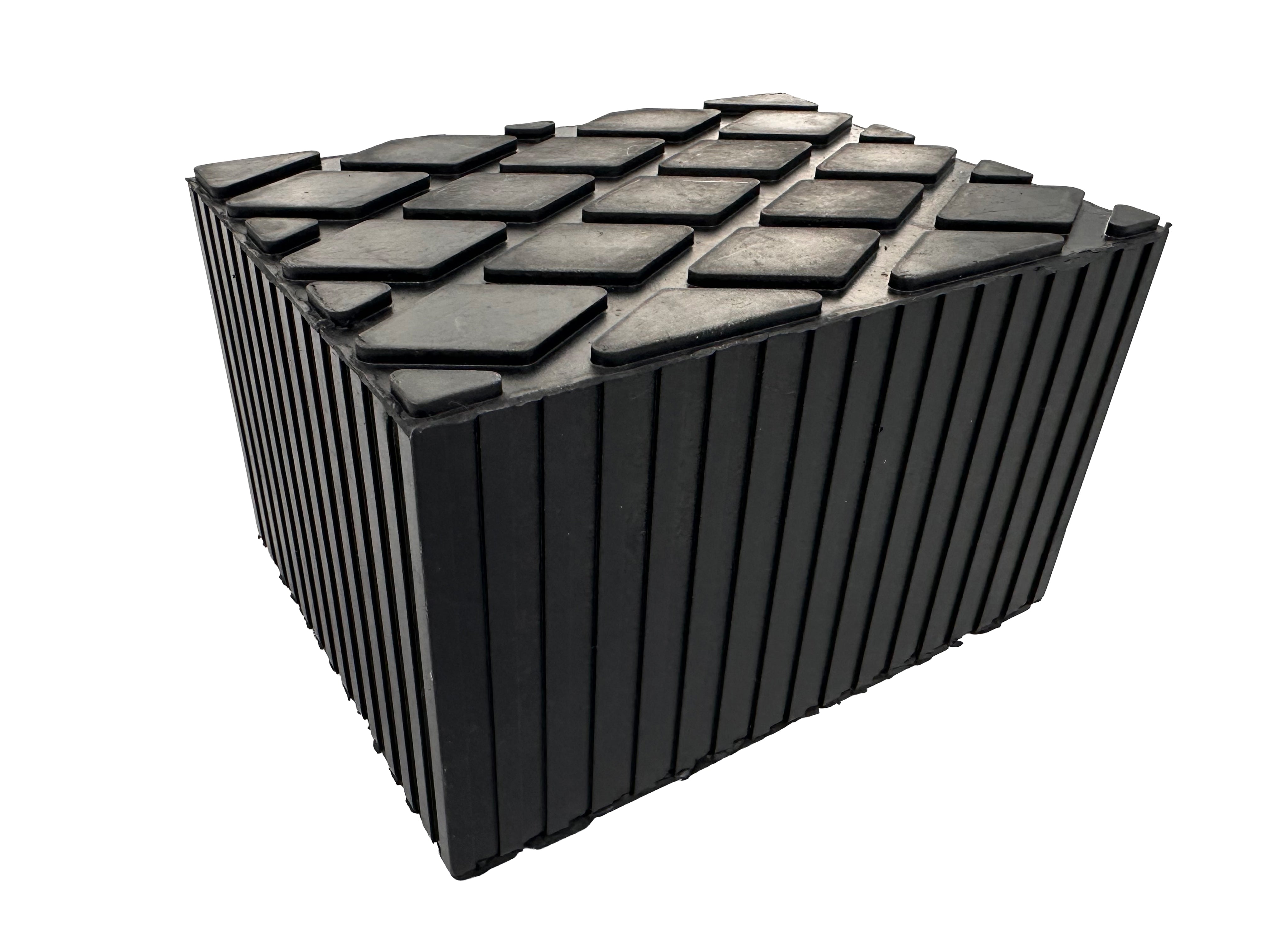 TAMPON CAUCIUC PATRAT PT ELEVATOARE TIP FOARFECA 160X120X100 MM GEBO TOOLS