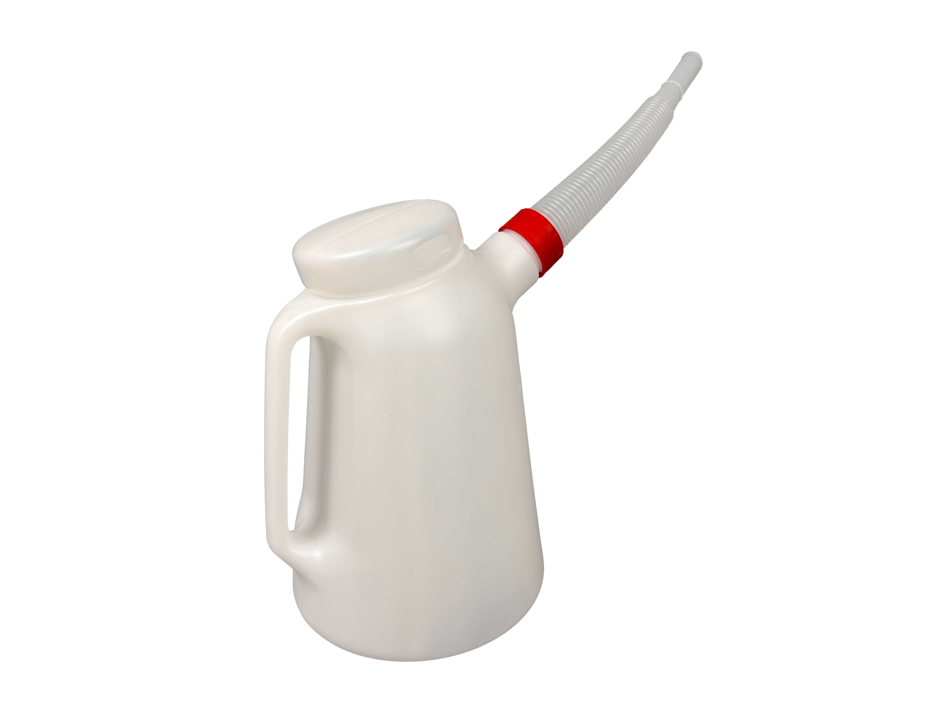 RECIPIENT CU CAPAC SI FURTUN FLEXIBIL PENTRU ULEI SI ANTIGEL 5L GEBO TOOLS