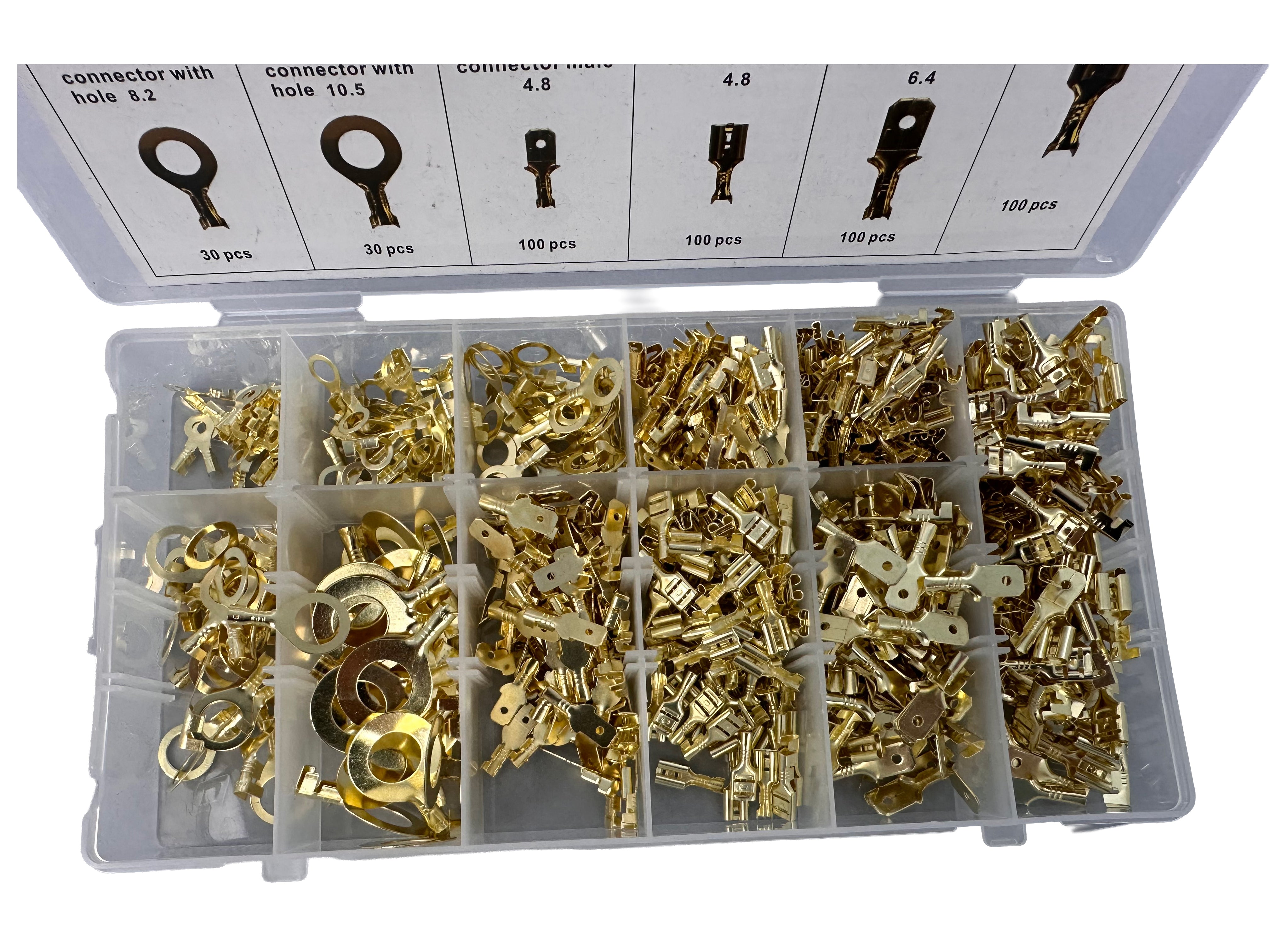 SET CONECTORI CABLU AUTO 750 PIESE GEBO TOOLS