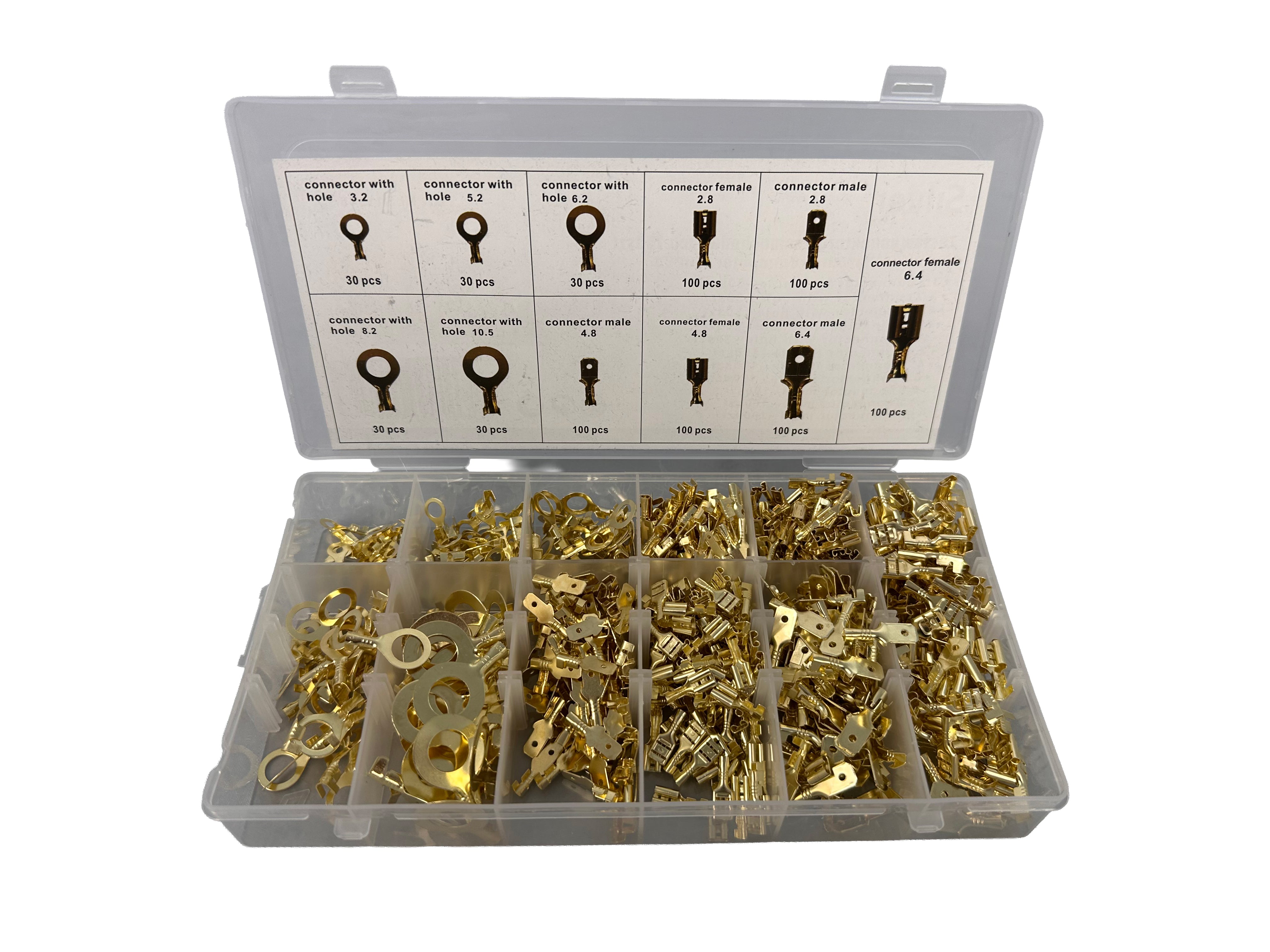 SET CONECTORI CABLU AUTO 750 PIESE GEBO TOOLS